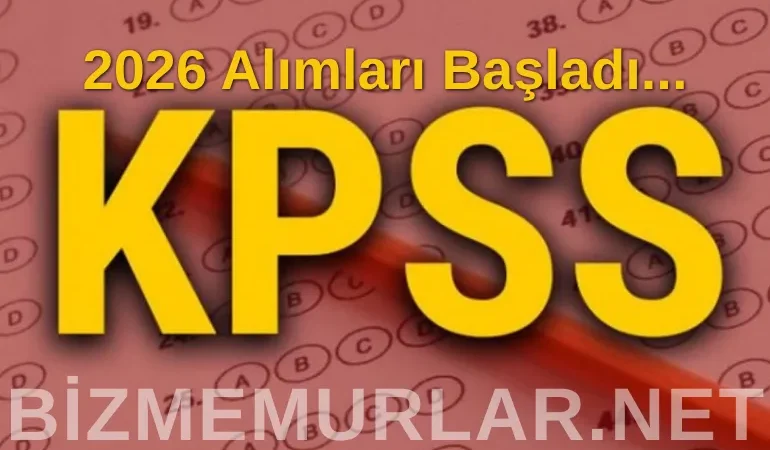 2026 KPSS Sonuçları Açıklanmadan İlanlar Gelmeye Başladı