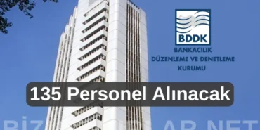 BDDK 135 Meslek Personeli Alacak