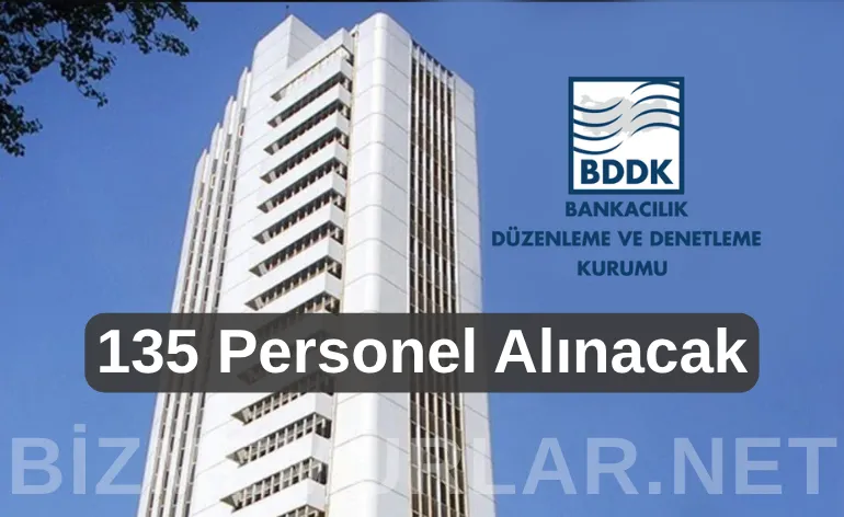 BDDK 135 Meslek Personeli Alacak