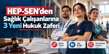 HEP-SEN Mahkeme Kararları - 3 Davada Sağlıkçı Lehine Sonuç