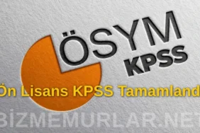 Ön Lisans kpss tamamlandı